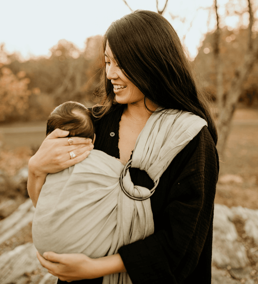 Picture of Samantha Zgraggen with her first son